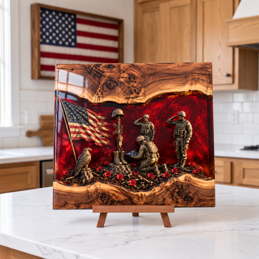 Handmade Veteran Cuttingboards